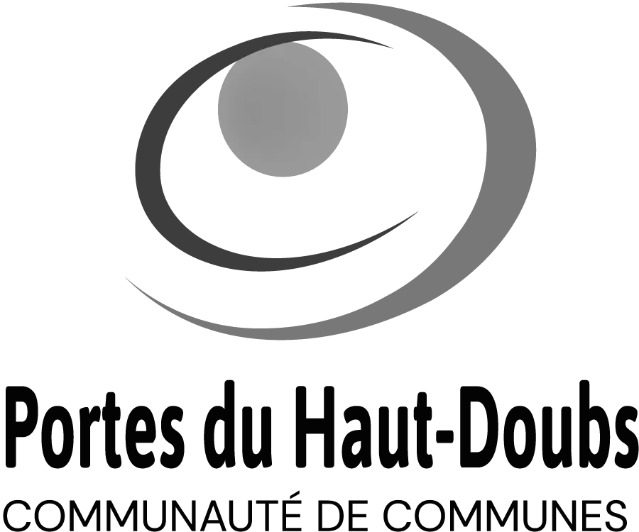 Logo de la communauté des communes de Portes du haut-Doubs